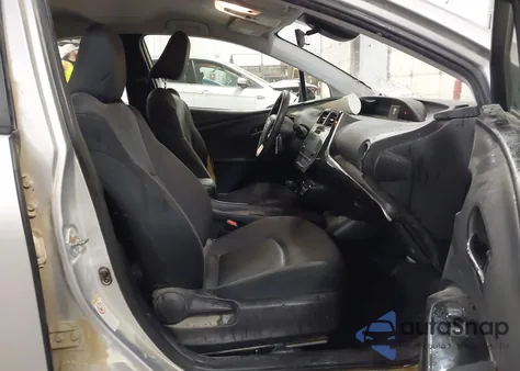 2017 Toyota Prius Two from USA, damaged, VIN JTDKBRFU7H3033475